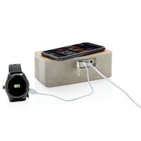 SPEAKER E CARICARE WIRELESS IN FIBRA DI GRANO